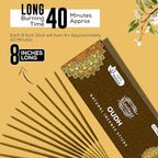 Pure Oud Agarwood Incense Sticks, 100%-Natural Charcoal Free Organic Non Toxic Clean Burning Handmade Insence Sticks 100 gm Pack, Raajsee Meditation Gifts – Spritual Cleansing