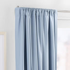 Amazon Basics Room Darkening Blackout Curtain Rod - 28" to 48", Nickel