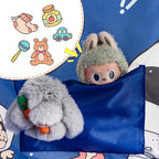 Bed Tent for Kids with LED Strip Lights Toddler Bed Tent Foldable Game House for Children Play Tents for Girls Boys Sleeping Canopy Playhouse (Dark Blue - Space)