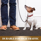 Yimobra Front Door Mat Outdoor Indoor Entrance, 100% Waterproof All-Season All Weather Doormat, Welcome Matt Outside Entry, Non Slip, Low Profile, Heavy Duty Patio Porch Floor Mats,29.5 x 17