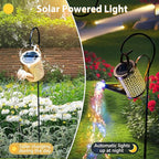 Solar Watering Can Light, Solar Yard Decorations Outdoor, Garden Decor Lights, IP65 Waterproof Hanging Lantern Lights, Flower Bed Decor, Gifts for Grandma, Women, Mom
