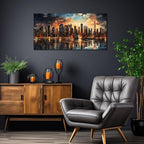 New York City Canvas Wall Art for Bedroom Modern Wall Pictures for Living Room Home Office Wall Decor Size 20 x 40 Inch