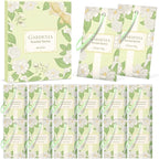 SCENTORINI Scented Sachets for Drawers and Closets, Gardenia Scent 14 Pack, Long-Lasting Sachets Bags Wardrobe Freshener, for Shoe Wardrobe, Cupboard