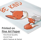 Fox Wall Art Prints (Set of 3) - Unframed - 11x14s | Inspirational and Whimsical Fox-Themed Wall Decor for Kids' Rooms, Nurseries, or Living Spaces | Wall Decor for Animal Lovers | Living Room Decor