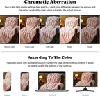 NEWCOSPLAY Faux Fur Twin Blanket Pink 3D Ribbed Plush Thick Warm Blanket for Couch Sofa Bed 850GSM (Pink Ribbed, Twin(60"x80"))