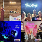 Custom Neon Signs, Neon Sign Customizable for Wall Decor, Personalized Neon Sign for Wedding Birthday Party Gift Party Bar Game Room Home Business Shop Name Logo