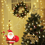 Minetom Mini Globe String Lights, 66 Ft. 200 LED Fairy String Lights Plug in, 8 Modes with Remote, Decor for Indoor Outdoor Party Wedding Christmas Tree Garden, Warm White