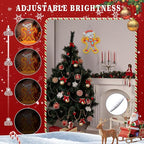 WLHOPE Gingerbread Man Neon Sign Santa Hat Neon Signs For Wall Decor Gingerbread Christmas Decorations Led Lights For Party Bar Club Bedroom Living Room Restaurant Shop Gifts USB Powered 16.14x12.6in