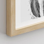 SIGNWIN Framed Black & White Saguaro Southwest Desert Tropical Cactus Wall Art, Set of 4 Floral Botanical Wall Decor Prints, Nature Wilderness Wall Décor for Living Room, Bedroom - 11"x14" Natural