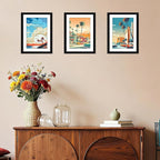 FIXSMITH 9x12 Picture Frame Set of 2, Photo Frame with HD Plexiglass, Display Pictures 6x8 with Mat or 9x12 Without Mat, Black Picture Frames Collage Wall Decor, Gallary Wall Frame