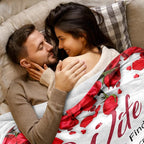Gifts for Wife from Husband - Anniversary Wedding Gifts for Women - Wife Christmas & Birthday Gift Ideas - Romantic I Love You Gift for her - Valentines Present for Her - to My Wife's Blanket 60"x80"