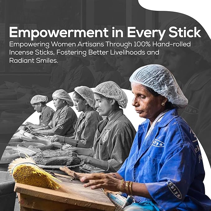 Satya Nagchampa Palo Santo Incense Sticks, Satya Bng (Bangalore) Insenses 15gmx3 Pack (45 GMS) with Raajsee Incense Holder Bundle, Satya Nagchampa Natural Incense