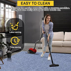 Marine Carpet,6 FT x 10 FT Blue-Gray Indoor Outdoor Carpet 0.2" Thick Boat Carpet with Water-Proof TPE Backing, Non-Slide Outdoor Marine Carpet Roll for Home, Patio, Porch, Deck