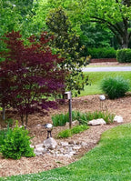 Sunnydaze 10-inch Gazing Ball for Garden - Crackled Glass Mosaic Gazing Globe for Outside - Mirrored Diamond Mosaic