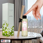 LOVSPA PURIFY Rosewater Diffuser Oil - Luxury Essential Oils for Diffuser Refill & Air Freshener Room Spray - Long-Lasting & Natural Home Fragrance, Scented Oil for Diffusers, USA Made, 4oz