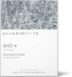 Skandinavisk SNÖ 'Snow' Scented Candle, Special Edition, Scent Notes: Frozen Forests and Frosted Berries, The Sharp Breath of Subzero Skies, Vegan Formula, 7.0 oz.