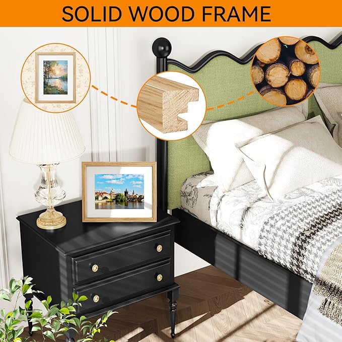 IBUYKE 8x10 Picture Frame,Set of 3,Solid Oak Wood 8x10 Photo Frame with Mat to 5x7,10x8 Picture Frames With Tempered Glass,Tabletop or Wall Mount Display,Home Decor,Natural Oak 8 x 10 Frame,UWPF0810N-3