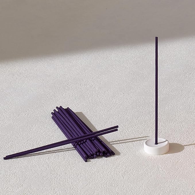 Lavender Incense Sticks – 120 Natural Sticks for Meditation, Relaxation, and Spiritual Cleansing | Perfect for Yoga, Home, and Air Purificationv
