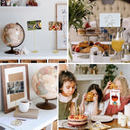 Table Number Holders 10Pcs - 8.75 inch Tall Table Number Stands Place Card Holder for Wedding Party Graduation Reception Restaurant Home Photo Picture Office Memo (Gold, 8.75")