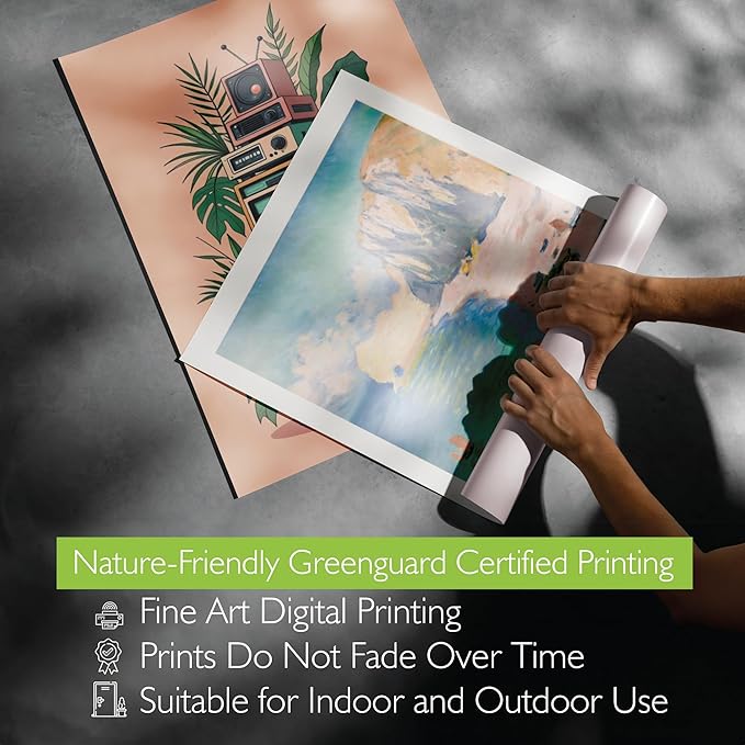 Maximalist Wall Decor, 10 pcs of Framed Wall Art Prints for Quirky Home Decor, Colorful Room Decor for Eclectic Home Decor, Dorm Room Wall Decor