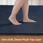 Sour Lemon 8x10 Area Rugs for Living Room, Soft Large Area Rug Fluffy Rugs for Bedroom，Machine Washable Area Rug Non Slip Carpet Rug for Living Room Playroom Kids Room Home Decor