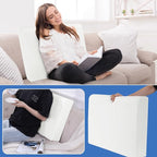 ROYALAY High Density Foam Couch Back Cushions Replacement Back Pillow Sofa Waist Cushion Stuffing Fill Supportive Back Pillow 1 Pack, Supportive Lumbar Support Pillow for Sofa, Couch-32 x18