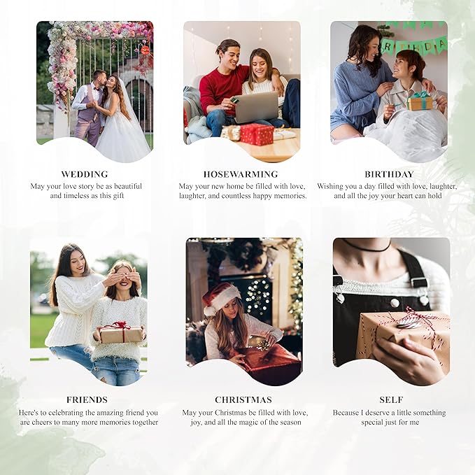 Crocon Crystal Heart Base Tree of Life Gifts for Women, Seven Chakra Healing Crystals Tree Brings Positive Energy, Good Luck, Money, Feng Shui Home & Office Desk Decor, for Dad Mom & Wife Present