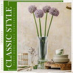 2 Pcs 12 Inch Tall Glass Ribbed Cylinder Vases Clear Floating Candle Flower Vase in Bulk, Hurricane Candle Holder for Wedding Housewarming Gift Table Centerpieces