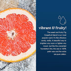 GoodLight Paraffin-Free Scented Candle, Tin Candles, Birthday Gifts for Women & Men, 30-Hour Burn Time (Fig Grapefruit, 6 oz)