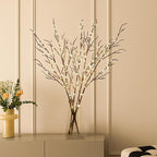 Fudios Lighted Branches Plug in 32IN 200 LED Mantle Winter Decor, Brown Twig Branch Lights for Christmas Holiday Party Indoor Outdoor