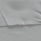 Amazon Basics 3 Piece Bed Sheets Set, 100% Cotton Jersey, Includes Super Soft, Flat and Fitted Sheets, Pillowcase, Toddler, Light Gray, Solid