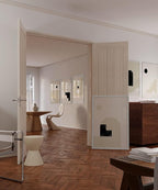 HAUS AND HUES Standalone White Oak Frames Set of 9-24x36