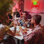 WLHOPE Hamburger Shop Neon Sign Hamburger Neon Signs for Wall Decor Dimmable Hamburger Neon Lights LED Light Up Sign for Hamburger Shop,Bar,Restaurant,Food Shop,Pub Decoration