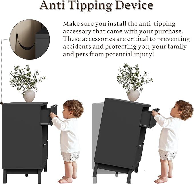 57" Long Dresser for Bedroom, 7-Drawer Fluted Chest, Wide Wood Storage Dresser with Metal Slides and Handles, Stable Base, Modern Clothes Organizer for Primary Suite, Guest Room, Nursery