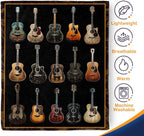Aimego Music Guitar Blanket Gifts for Men - Guitar Players Rock Musical Theme Guitar Lover Throw for Teens Enthusiast Band Singer Fleece Cozy Plush Birthday Christmas Lightweight 50"x60"