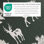 Lodge Bedspread Twin/Twin XL Size Quilt with 1 Sham. Cabin 2- Piece Reversible All Season Quilt Set. Rustic Quilt Coverlet Bed Set. Rio Ridge Collection (Forest Green)