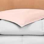 Modern Threads Down Alternative Reversible Comforter Blush/White Queen