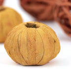 ANDALUCA Orange Decorative Vase Filler Bag with Mini Pumpkins, Orbs, Balls & Flowers Bowl Filler Decor (Pumpkin Orange)