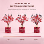 Airkeep Reed Diffuser Set,Vanilla Scented Diffuser Oil with 8 Sticks,Home Fragrance Reed Diffuser for Bedroom,Bathroom Home Décor,Best Gifts for Women