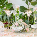 200PCS Light Pink Faux Pearls Beads for Centerpiece Vases, Vase Filler Faux Pearls, No Holes Filler Beads for Party Anniversary Birthday Wedding Table Decor, 10/14/20/30mm