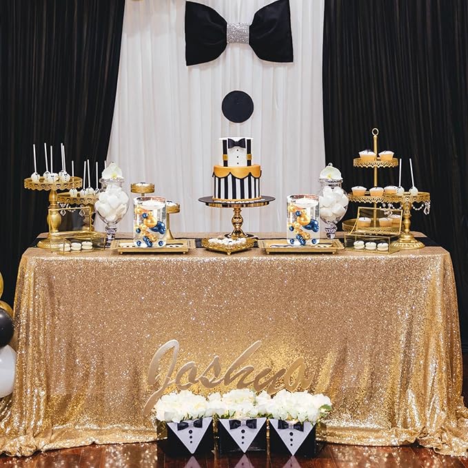 Blue Gold Vase Filler | 150PCS Pearls Bead for Centerpieces Vases | 8/14/20 mm No Hole Beads, Fake Pearls for Wedding Birthday 2025 Graduation Party Table Centerpieces Decor