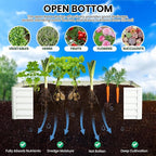 Large Outdoor Planter Boxes Kit Set of 2,6x3x1.5ft Galvanized Raised Bed Planter with Open-Ended Base Design, Elevated for Outdoor Plants, Durable Raised Bed for Gardening,Green