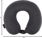 Travelon Cooling Gel Neck Pillow, Charcoal