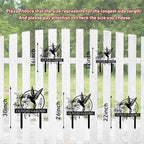 Personalized Garden Signs | Garden Stake Metal Sign | Custom Garden Sign | Customized Bird Garden Name Sign Yard Sign| Garden Signs Decorative Outdoor | Personalized Camping Gifts