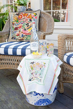 Catstudio Iowa Embroidered Decorative Throw Pillow