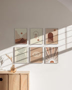 Haus and Hues 8.5x11 White Oak Wood Picture Frames Set of 25 - Premium Bulk Picture Frames 8.5x11 Bundle - Elegant Gallery Wall Frame Set for Posters, Art Display - Ideal for Wall Decor in Home &