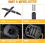 AW Scary Animated Halloween Decorations Jack-O-Lantern,Pumpkin Ghost Props 5.4 Ft Full Life Size with Motion/Sound Activated Glowing Head Horror Party Outdoor Indoor Decorations Farm Scarecrow 2025