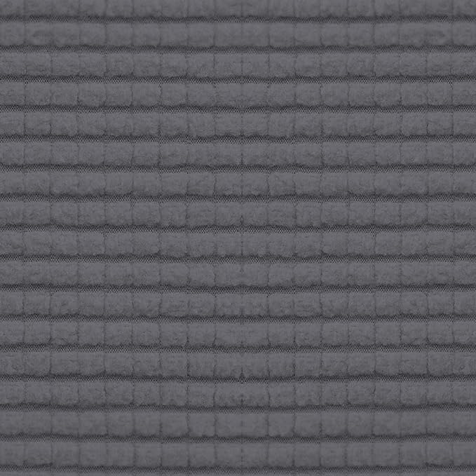 Easy-Going 6 Pieces Recliner Loveseat Stretch Sofa Slipcover Sofa Cover Furniture Protector Couch Soft with Elastic Bottom Kids, Spandex Jacquard Fabric Small Checks Gray