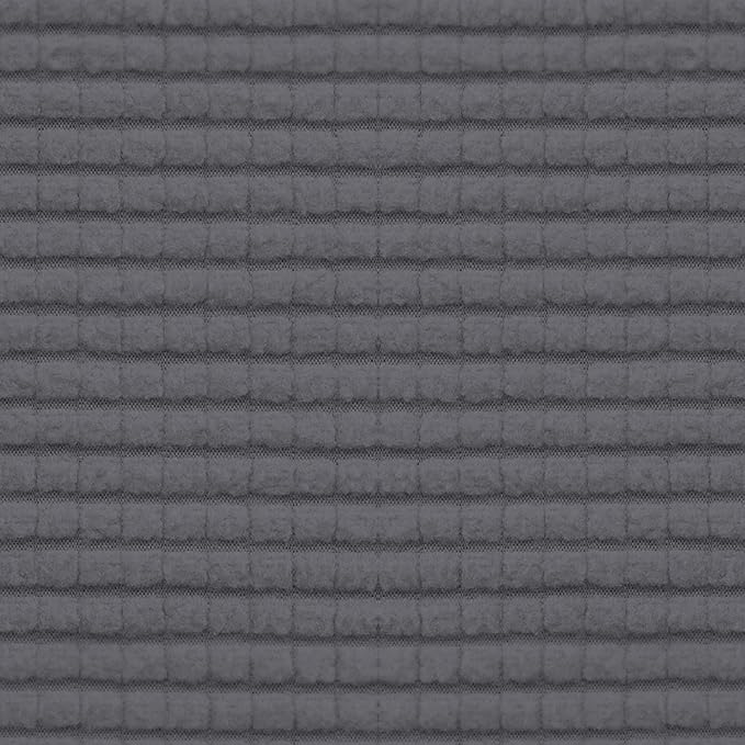 Easy-Going 8 Pieces Recliner Sofa Stretch Sofa Slipcover Sofa Cover Furniture Protector Couch Soft with Elastic Bottom Kids, Spandex Jacquard Fabric Small Checks Gray