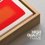 SIGNWIN Framed Canvas Print Wall Art Set Mid-Century Color Blocks & Spirals Abstract Shapes Illustrations Modern Art Contemporary Minimal Ultra for Living Room, Bedroom, Office - 24"x36"x3 Natural